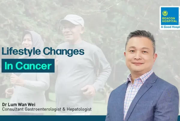 Dr Lum Wan Wei , Lifestyle Changes in Cancer, Beacon Hospital