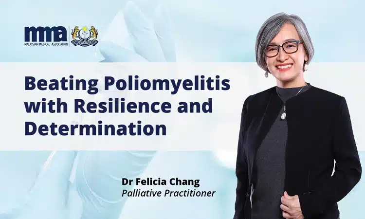 Dr Felicia, Poliomyelitis, Resilience and Determination