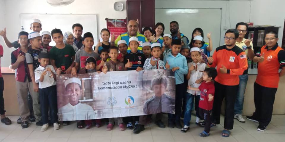Charitable deeds at Ethnic Rohingya Committee of Arakan (ERCA) Malaysia