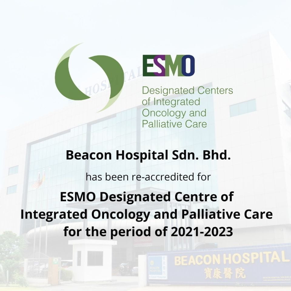 ESMO Designated Centre Beacon Hospital Malaysia