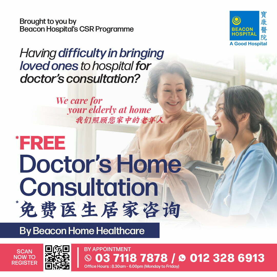 Free Doctor s Home Consultation Beacon Hospital Malaysia