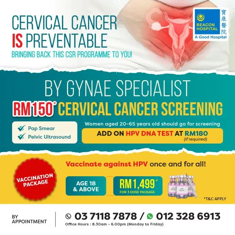 Cervical-Cancer-screening-promotion-Beacon-Hospital-Malaysia