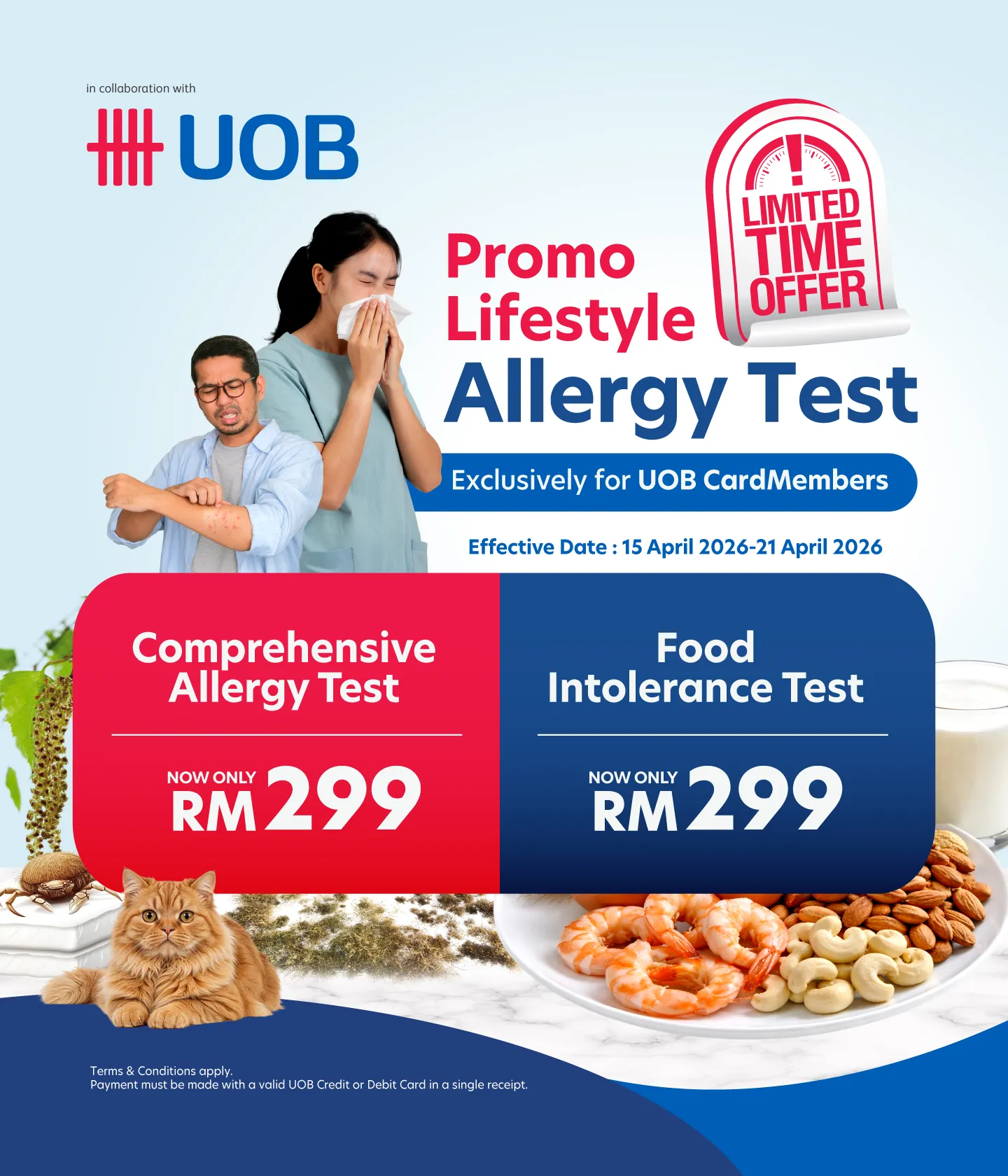 UOB Know Your Allergies Promotion