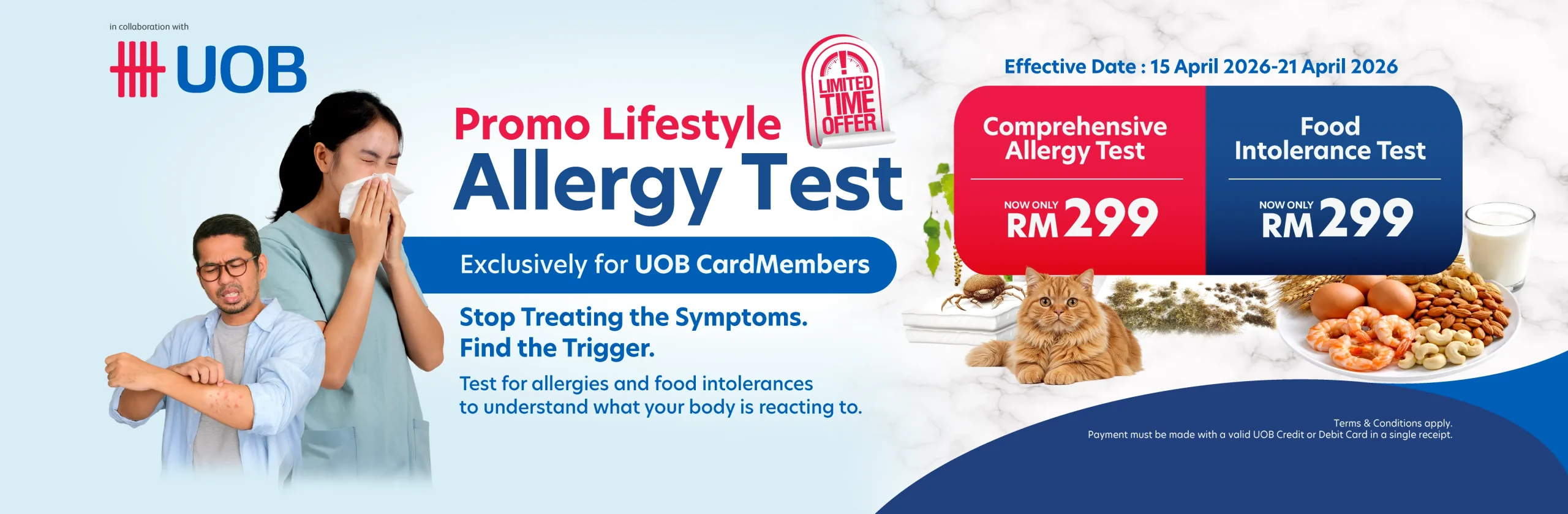 UOB Know Your Allergies Promotion