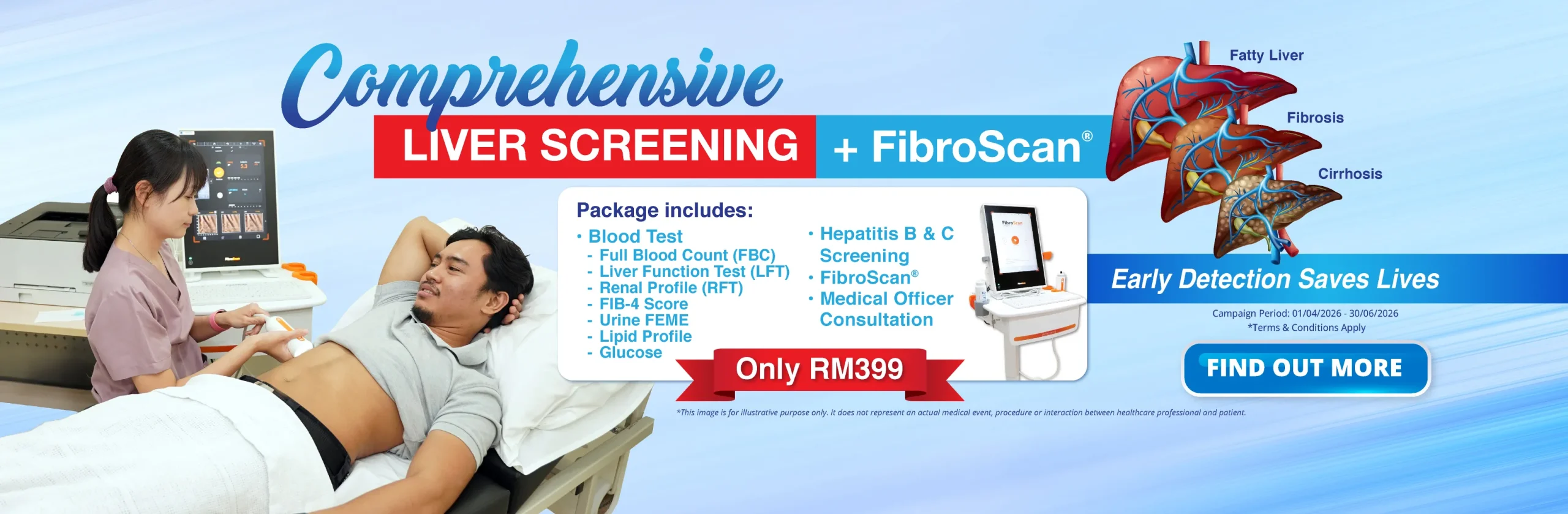 Comprehensive Liver Screening + Fibroscan® 2026