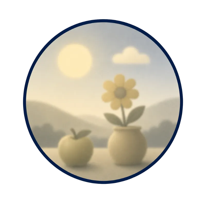 colours appear faded or yellowish
