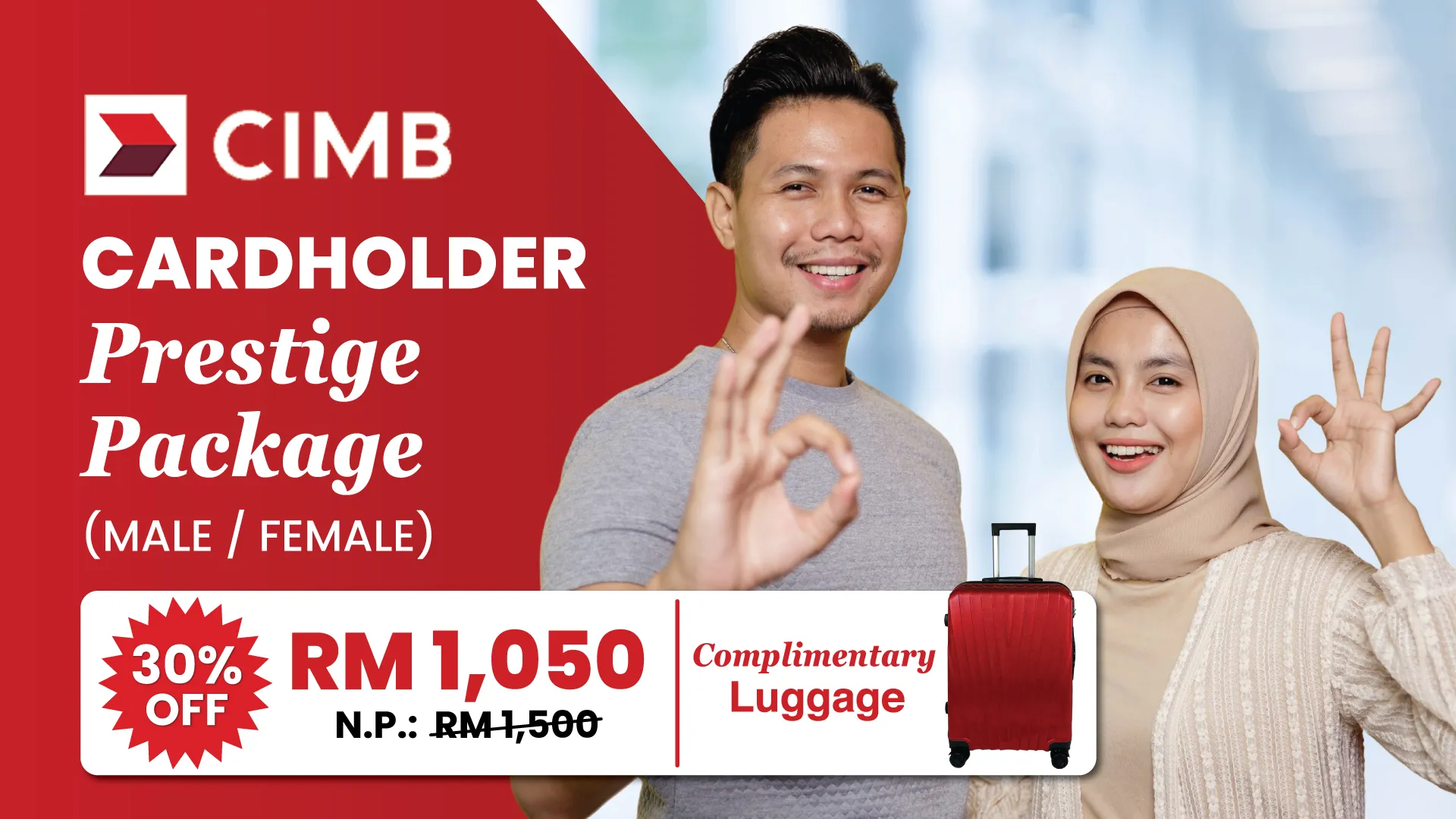 CIMB Prestige Health Screening Package RM1050