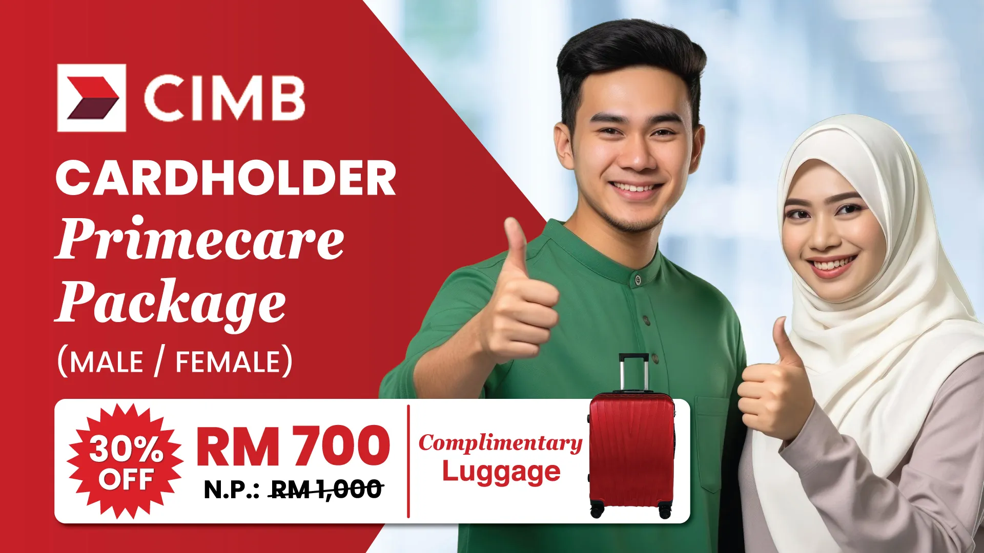 CIMB Primecare Health Screening Package RM700