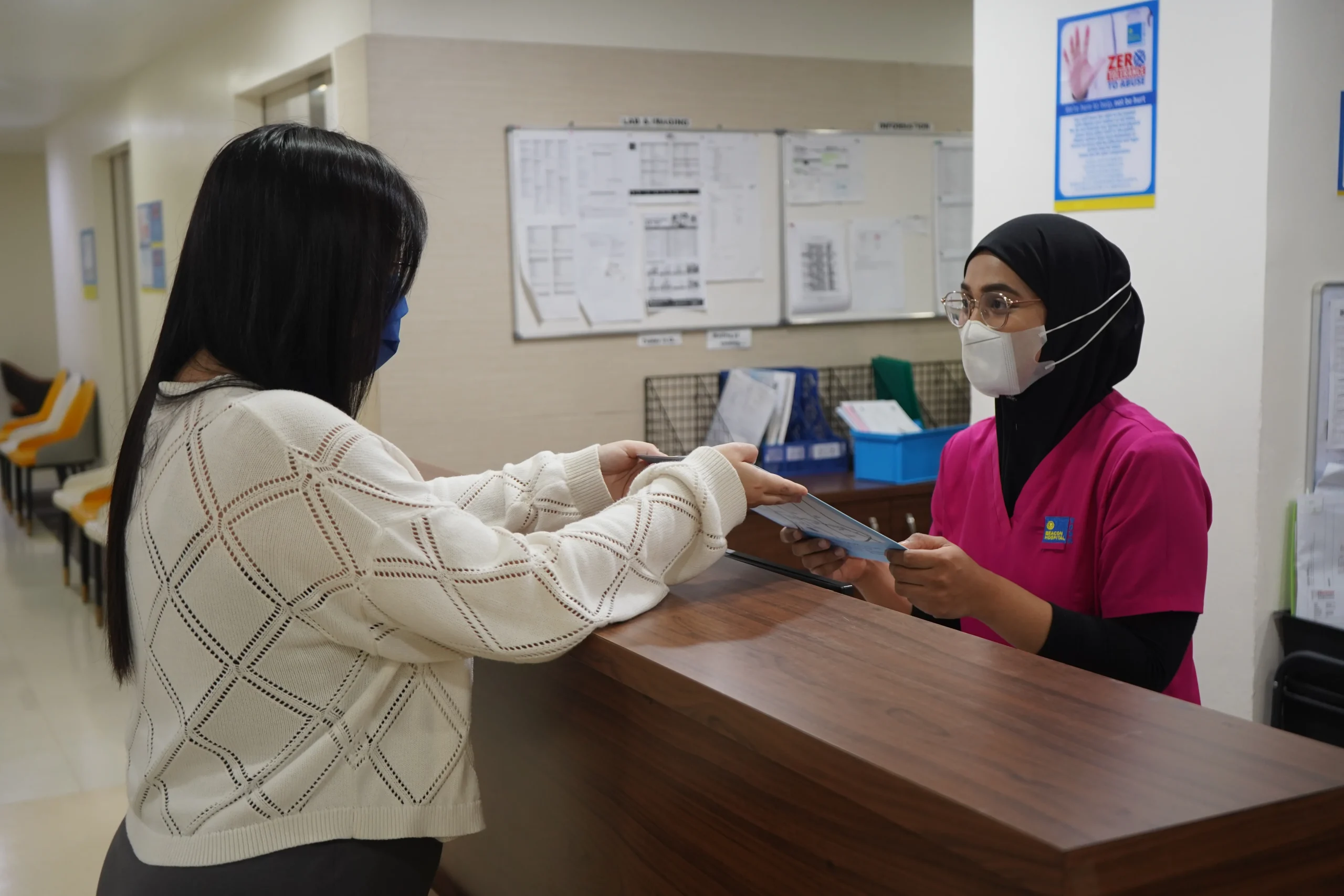 Same day health screening completion at Beacon Hospital