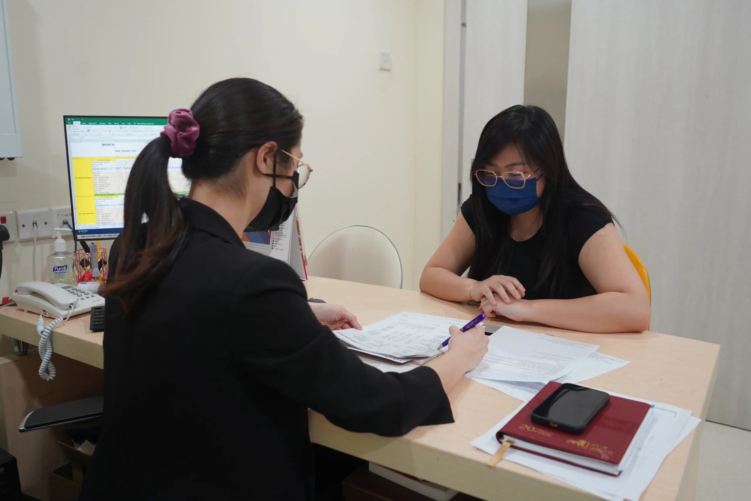 Personalised health screening medical report