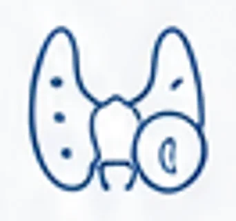 Illustration representing an autonomous thyroid nodule