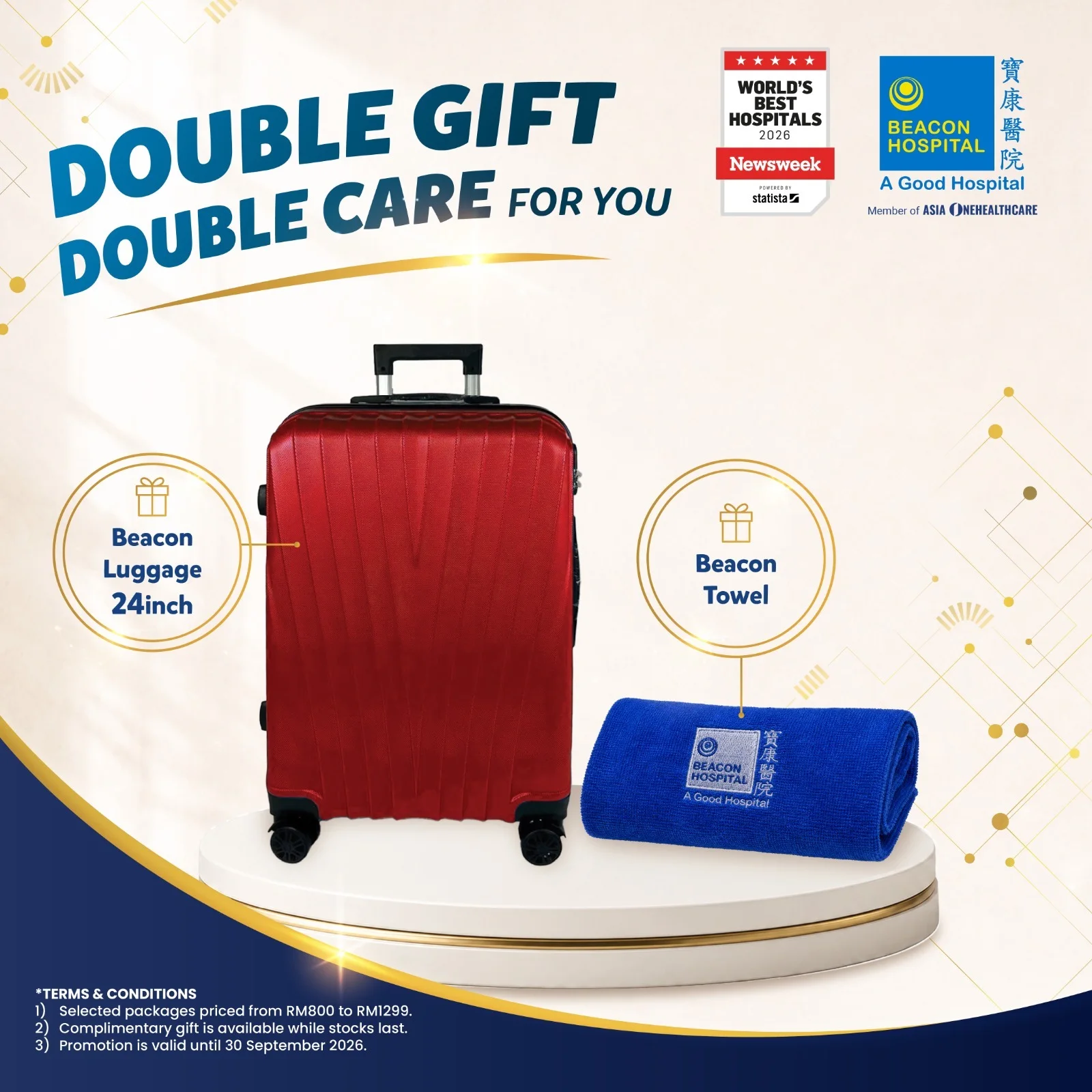 Package Value RM800 to RM1299