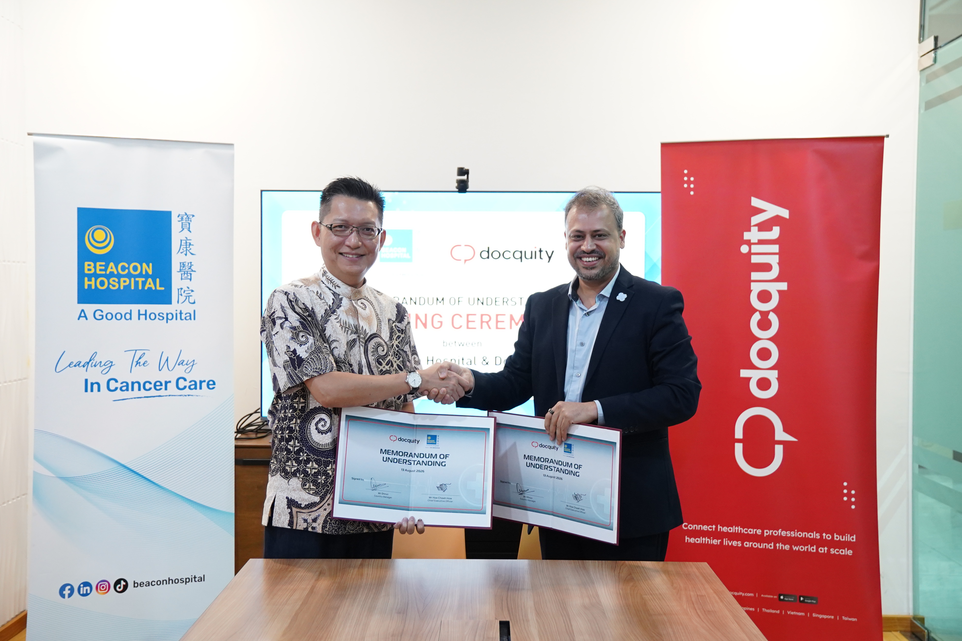 Beacon Hospital x Docquity: Strengthening Healthcare Collaboration