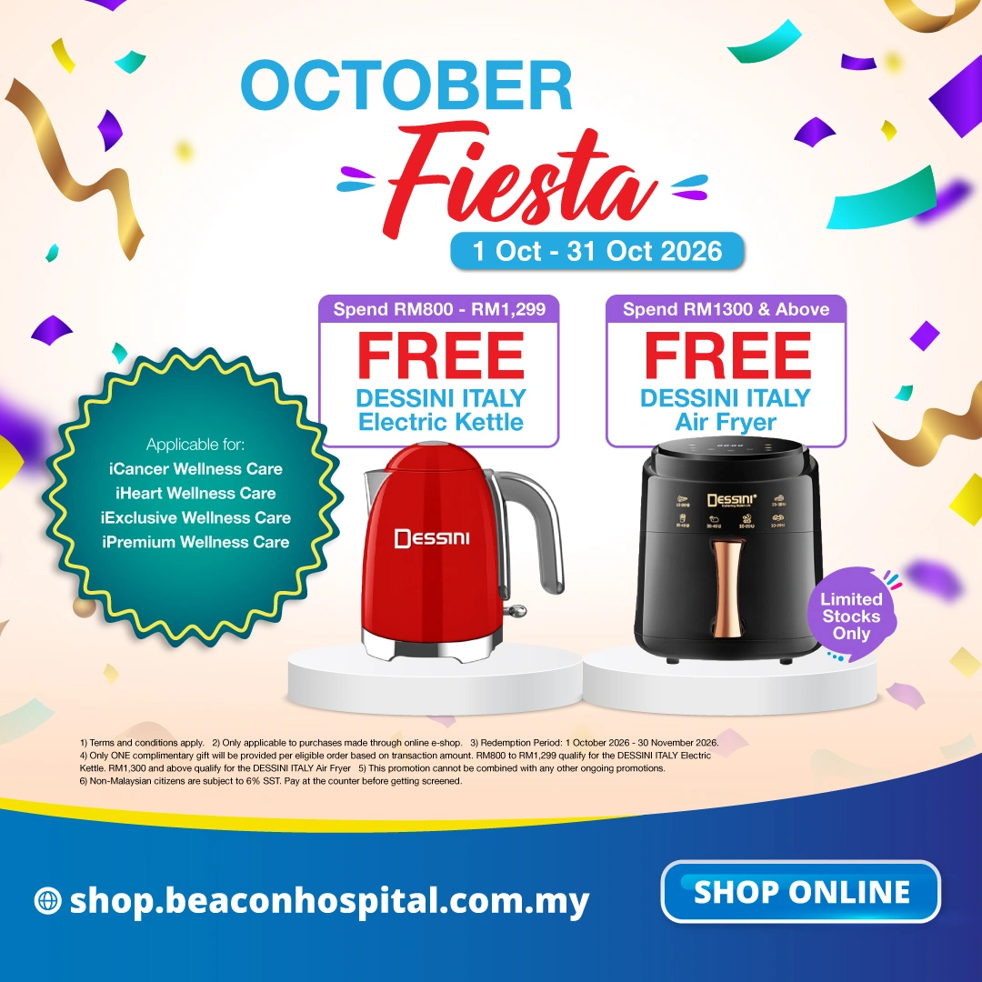 October Fiesta Health Screening Promo